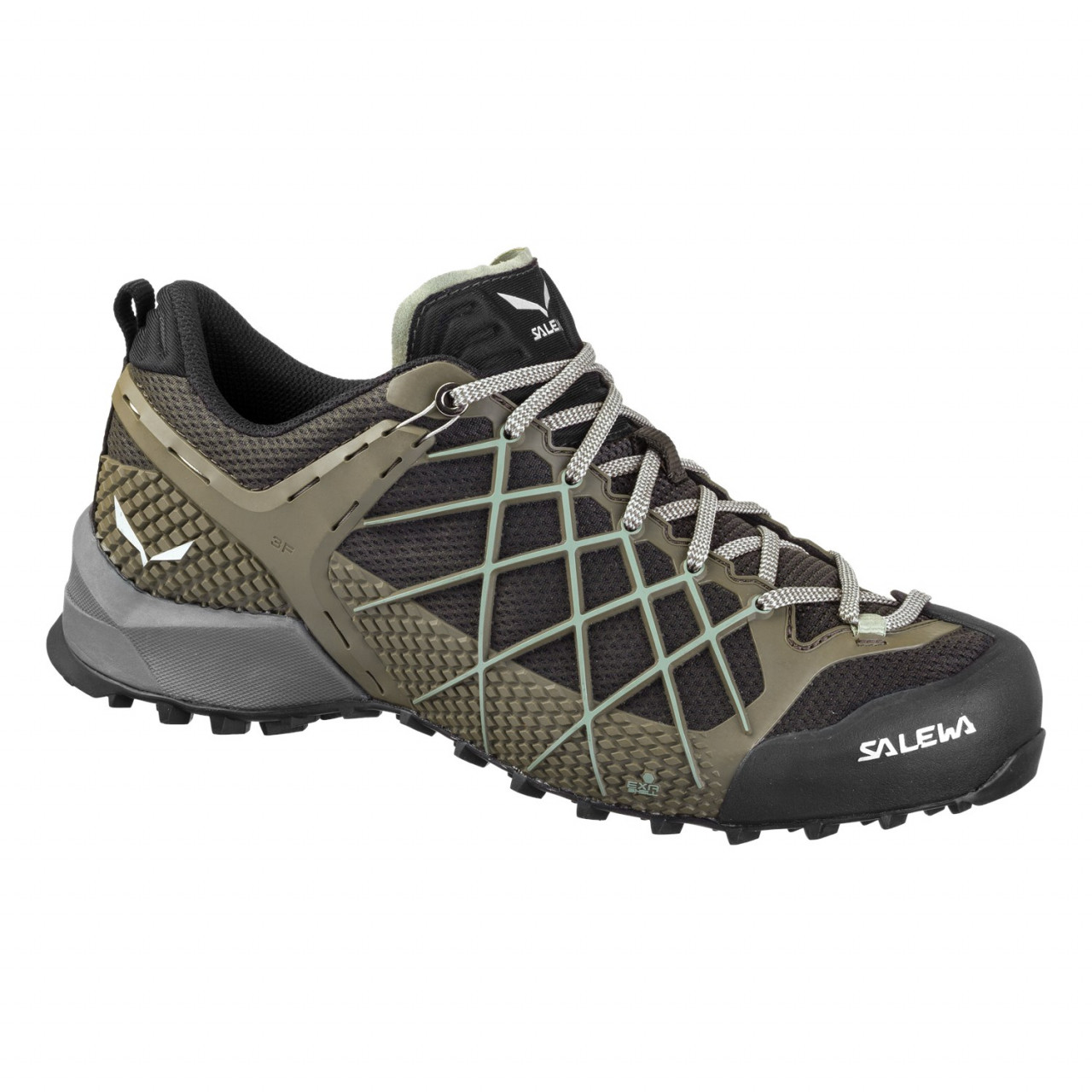 Zapatillas Aproximación Salewa Wildfire Hombre Negros/Verde Oliva Mexico (BG0215743)